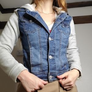 Wallflower • Stretch Denim + Sweater Jacket
